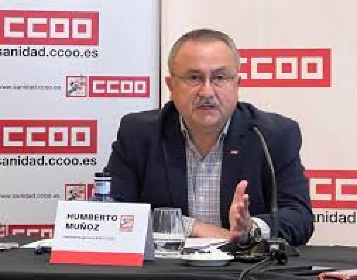 Humberto Muoz, secretario general de la FSS-CCOO