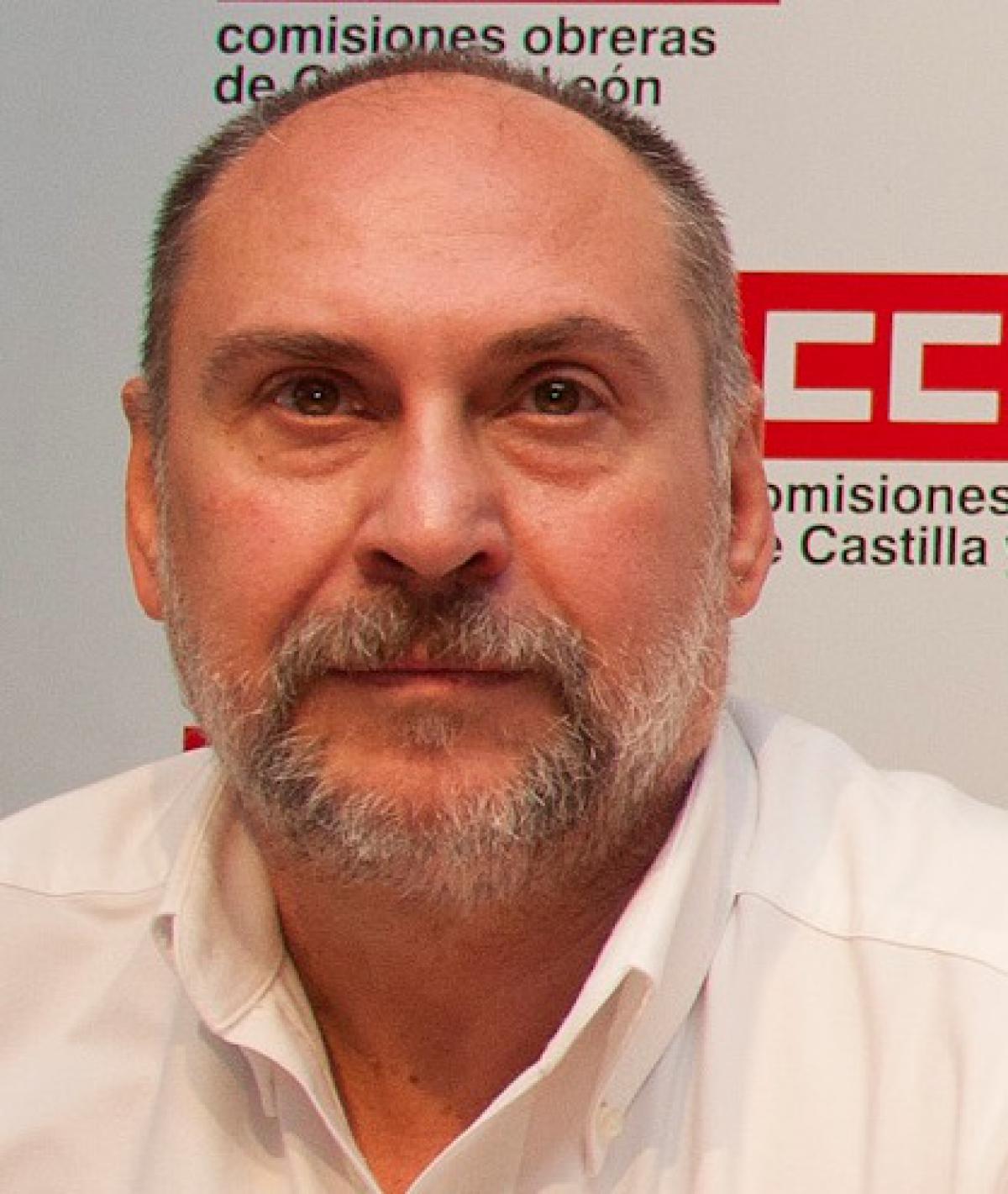 Salvador Escribano, secretario de Comunicacin de la FSS-CCOO CyL.  Foto ICAL