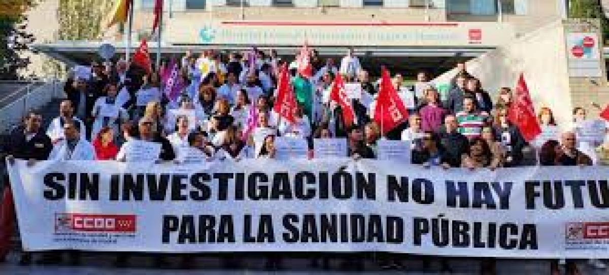 Movilizacin de los y las profesionales de la investigacin sanitaria pblica en la Comunidad de Madrid