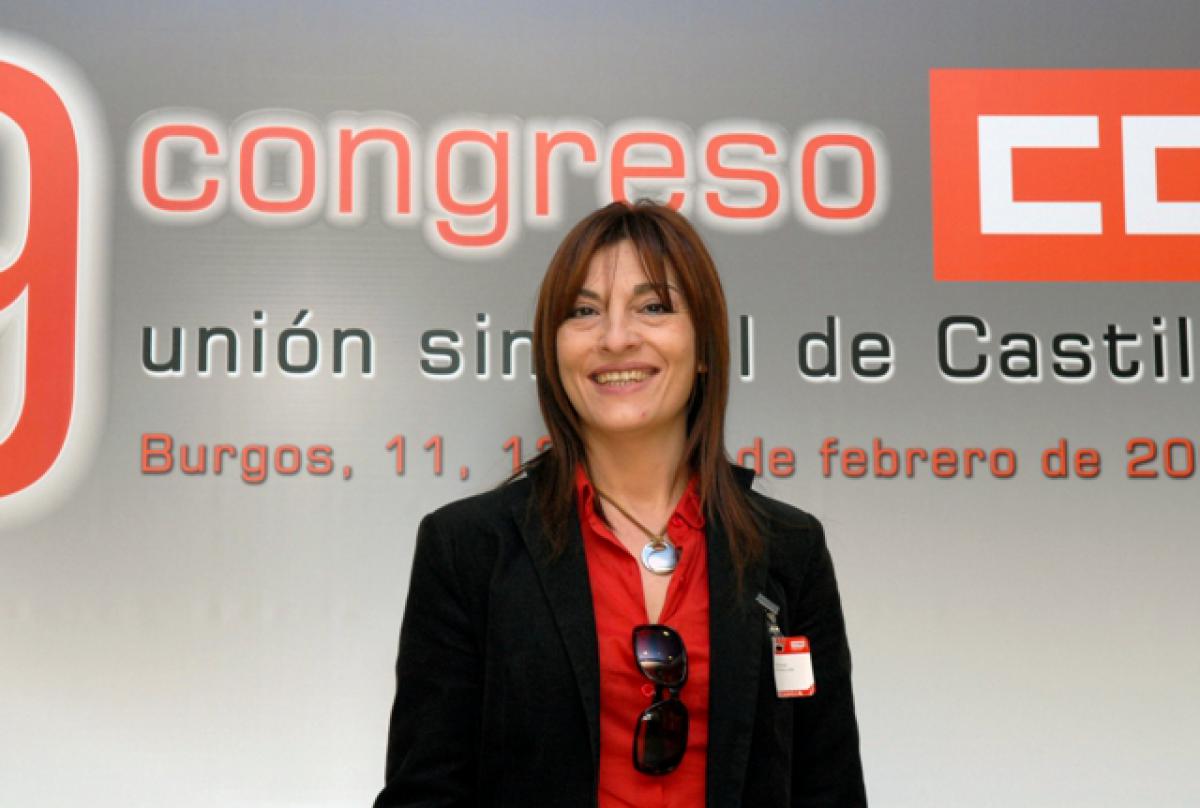 Ana Rosa Arribas, secretaria de Organizacin de la FSS-CCOO CyL